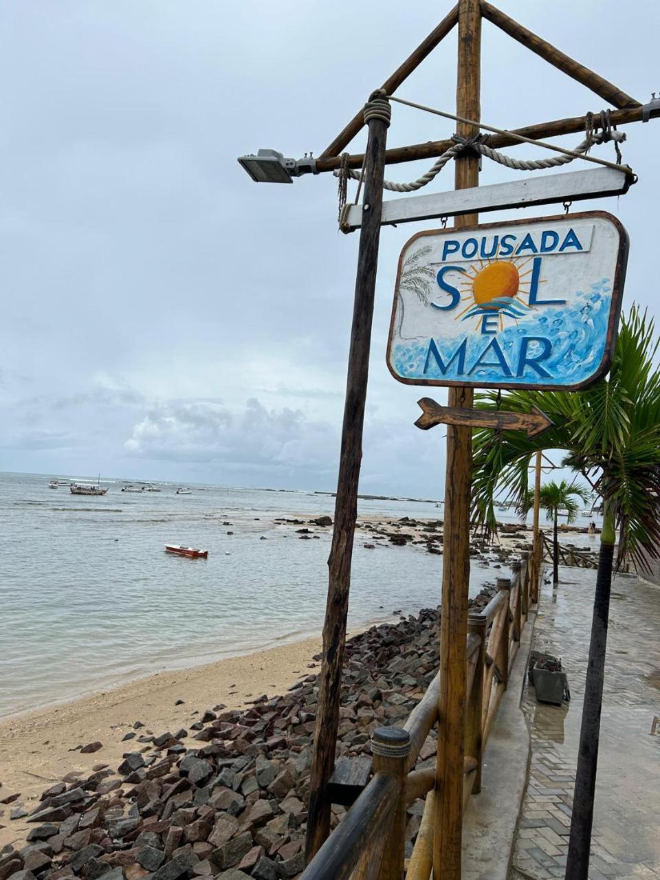 Pousada Sol E Mar Morro de São Paulo Exteriör bild